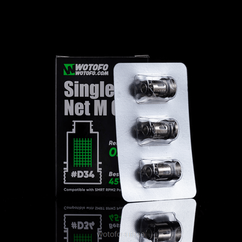 Wotofo SMRT Bobine de dosettes RPM2 d32 double nexmesh 3 pièces | Wotofo Suisse XH2PT382