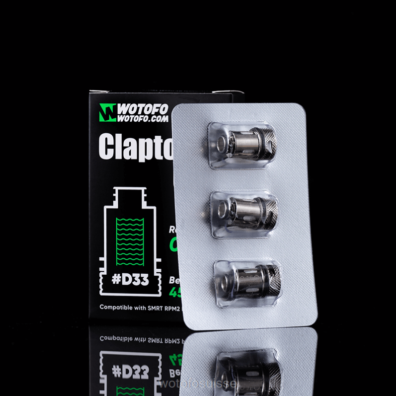 Wotofo SMRT Bobine de dosettes RPM2 d32 double nexmesh 3 pièces | Wotofo Suisse XH2PT382