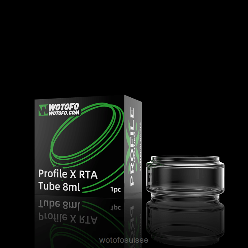 Wotofo PROFILE X tube de réservoir verre à bulles 8ml | Wotofo Vape Pods XH2PT399