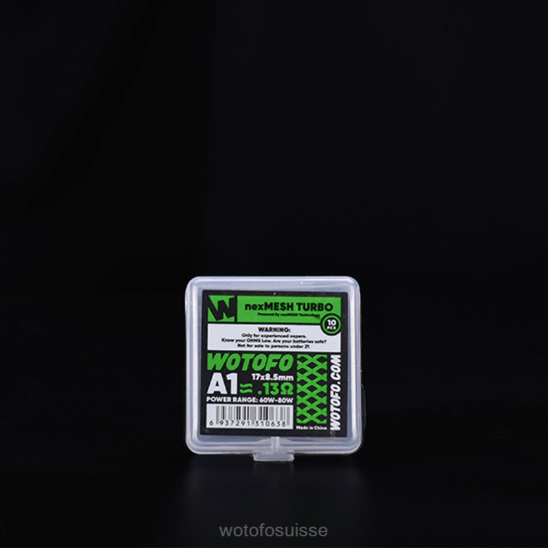Wotofo NEXMESH pour profil 1.5 et rdta Nexmesh extrême 10 pièces | Wotofo Suisse XH2PT322