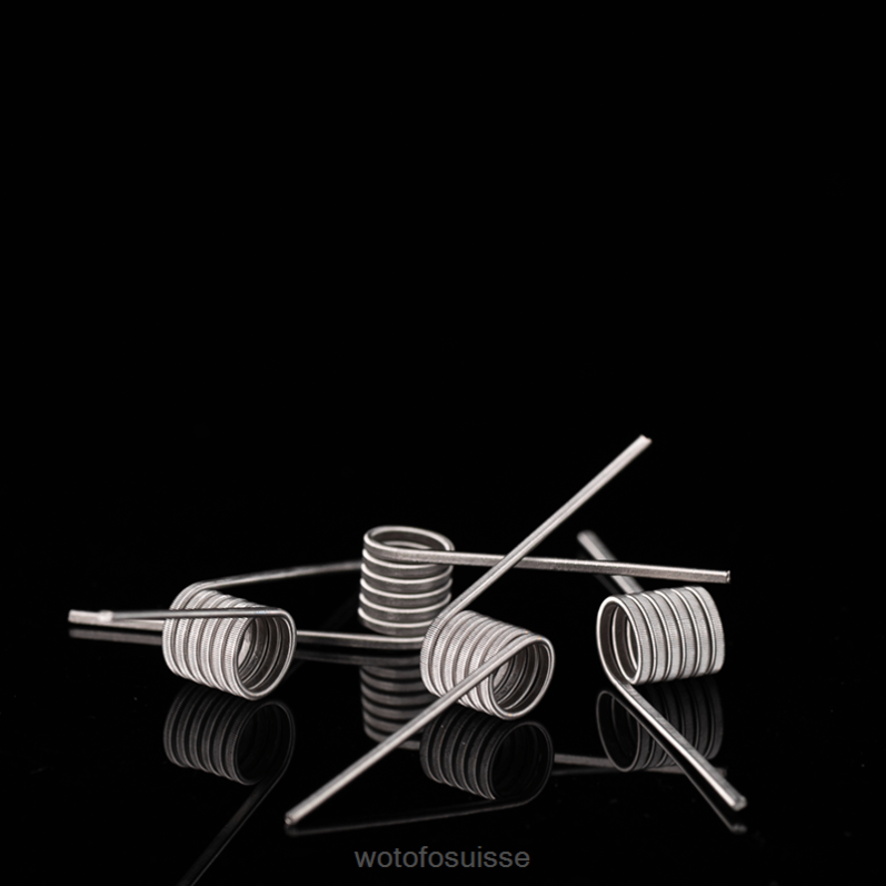 Wotofo bobine d\'identification pré-construite Clapton fusionné double cœur 0,65 ohm 5 mm 5 pièces | Wotofo Puff XH2PT347