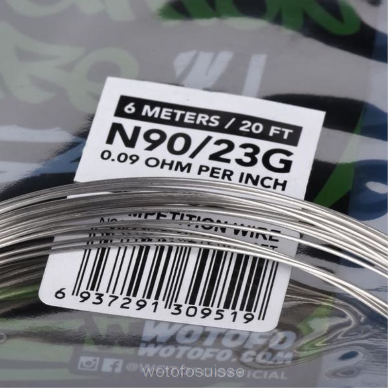 Wotofo bobine de fil préfabriquée fil de compétition ni90 - 23g | Wotofo Prix XH2PT363