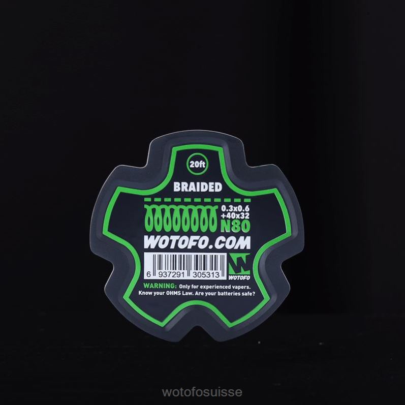 Wotofo bobine de fil préfabriquée tressé | Wotofo Vapes Review XH2PT356