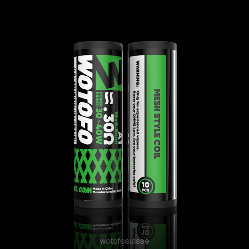 Wotofo bobine de style maillage profil ps 0,3ohm 10 pièces | Vape Jetable Wotofo XH2PT315