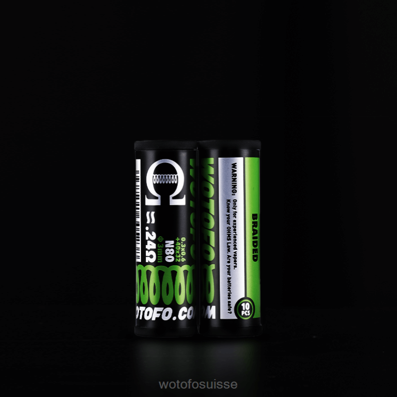 Wotofo bobines préfabriquées Clapton fusionné quad core 0,26 ohm 10 pièces | Wotofo Prix XH2PT333
