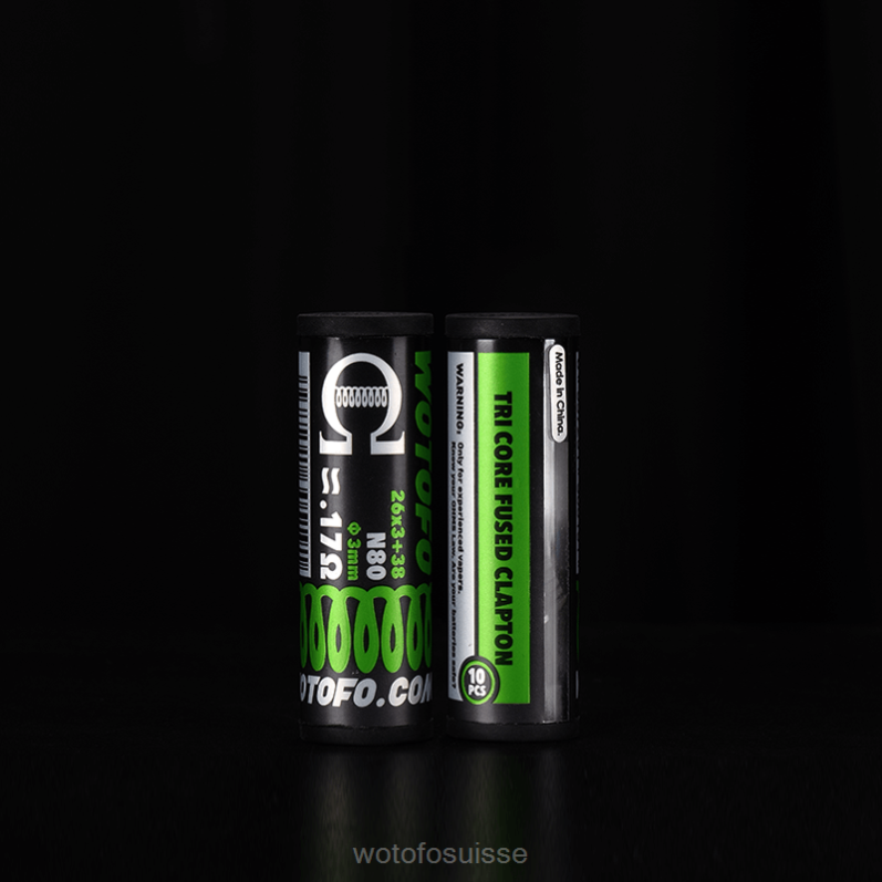 Wotofo bobines préfabriquées Clapton fusionné quad core 0,26 ohm 10 pièces | Wotofo Prix XH2PT333