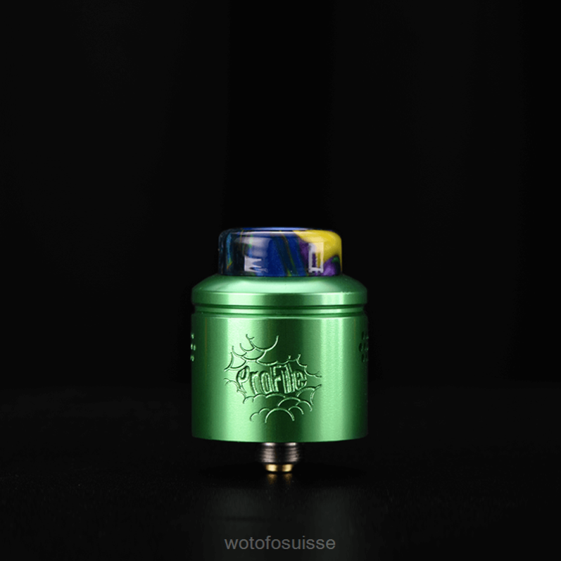 Wotofo PROFILE rda aluminium vert | Wotofo Shop Online XH2PT178