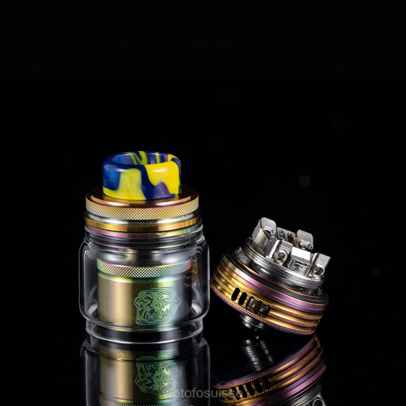 Wotofo THE TROLL X rta métal bleu | Wotofo Jetable XH2PT240