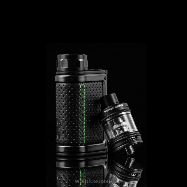 Wotofo MDURA mini-kit noir en demi-teinte | Wotofo Suisse XH2PT92