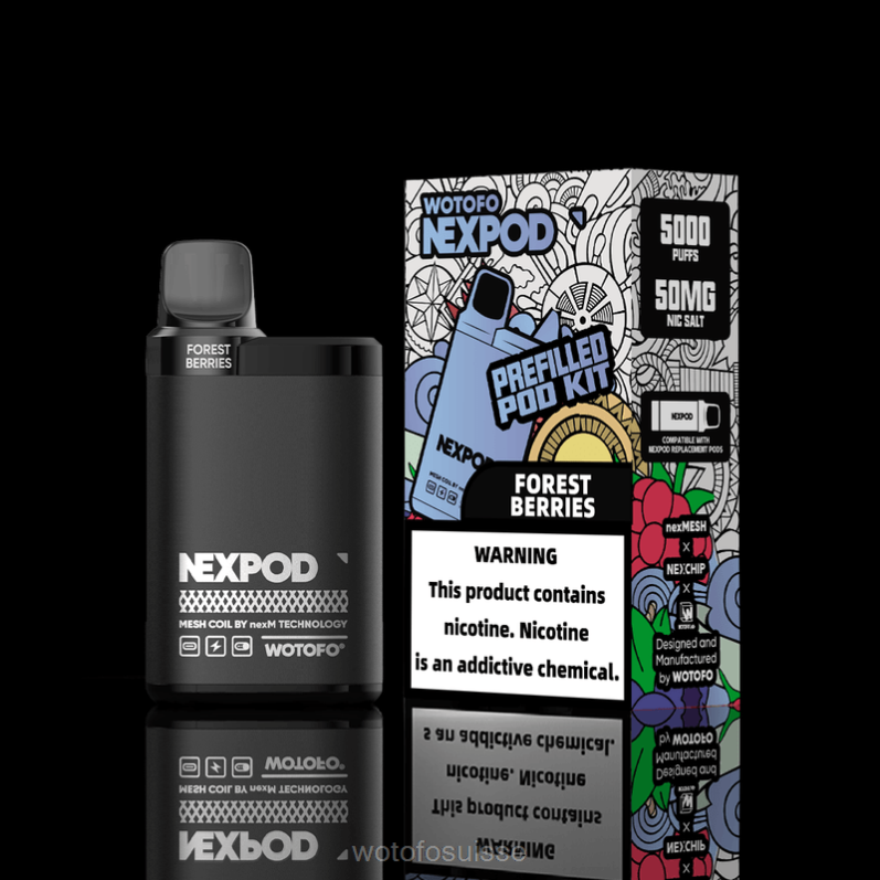 Wotofo NEXPOD trousse 20 mg coffret tout compris | Wotofo Shop Online XH2PT8