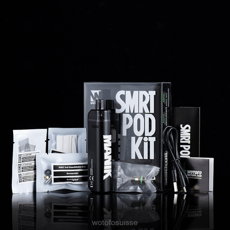Wotofo SMRT kit de dosettes kit rpm2 or | Vape Jetable Wotofo XH2PT15