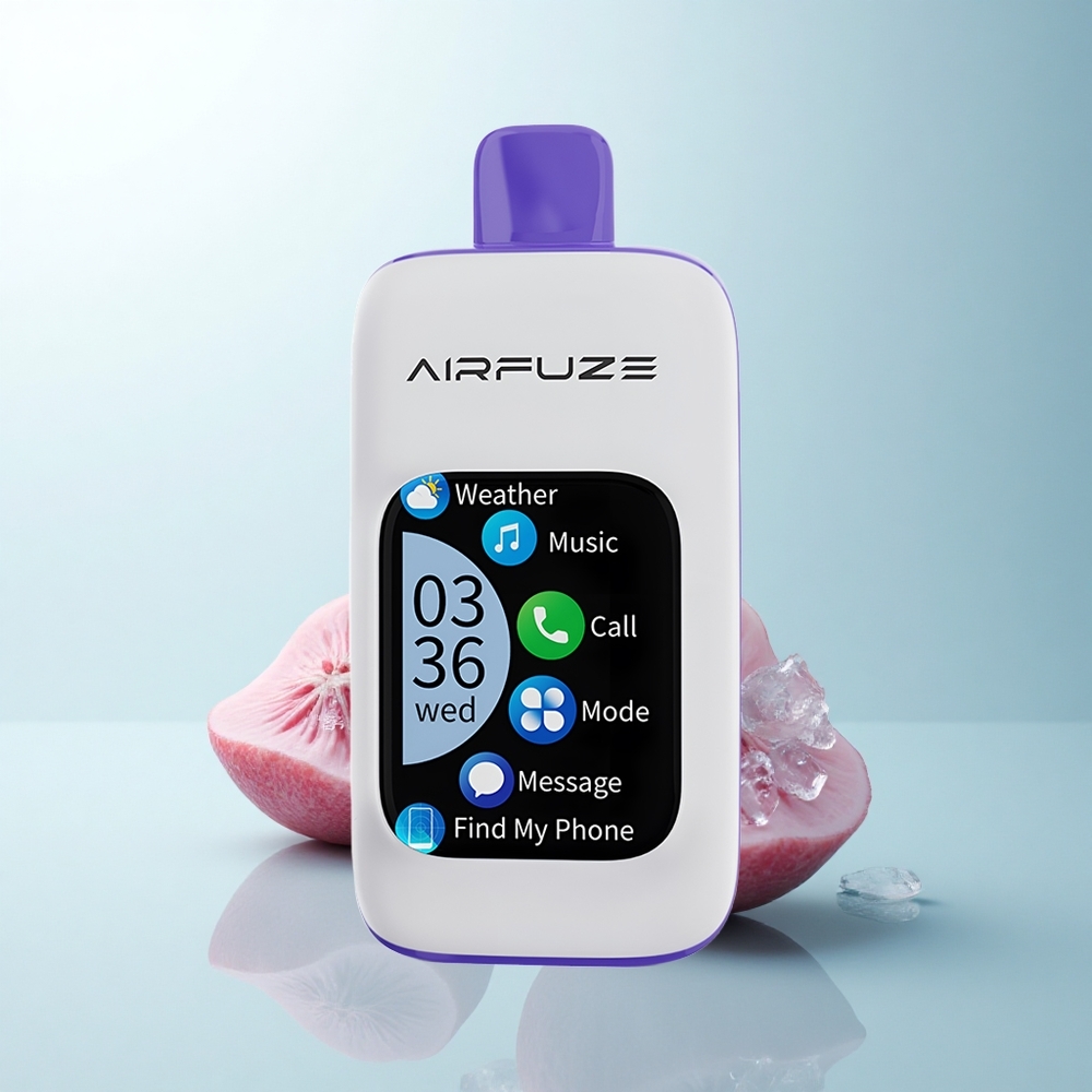 AirFuze Smart 30000 Puffs Glace Bleue Framboise 900mAh Écran Tactile