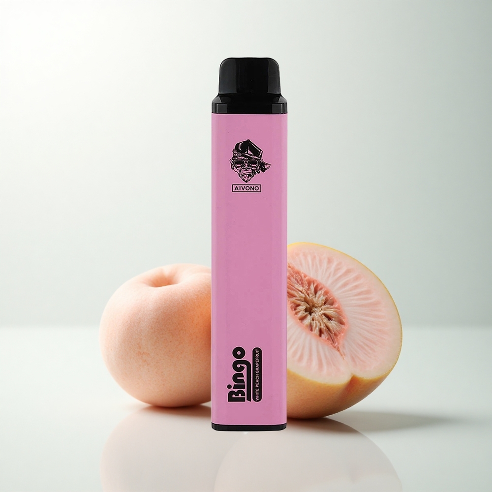 Aivono Aim Bingo 4000 Puffs Pêche Blanche Pamplemousse Compact 10mL 1000mAh