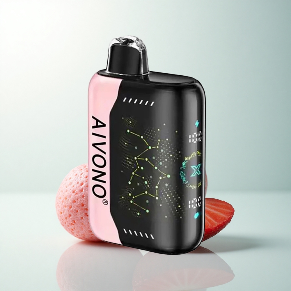 Aivono Aim Boom 25000 Puffs Fraise B Pop Type-C 650mAh 28ml