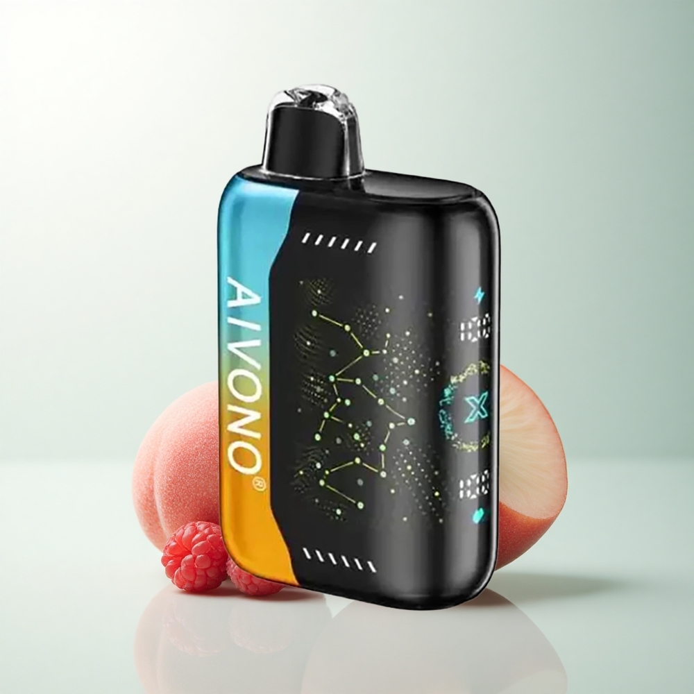 Aivono Aim Boom 25000 Puffs Framboise Pêche Citron Vert Type-C 650mAh 1.2Ω