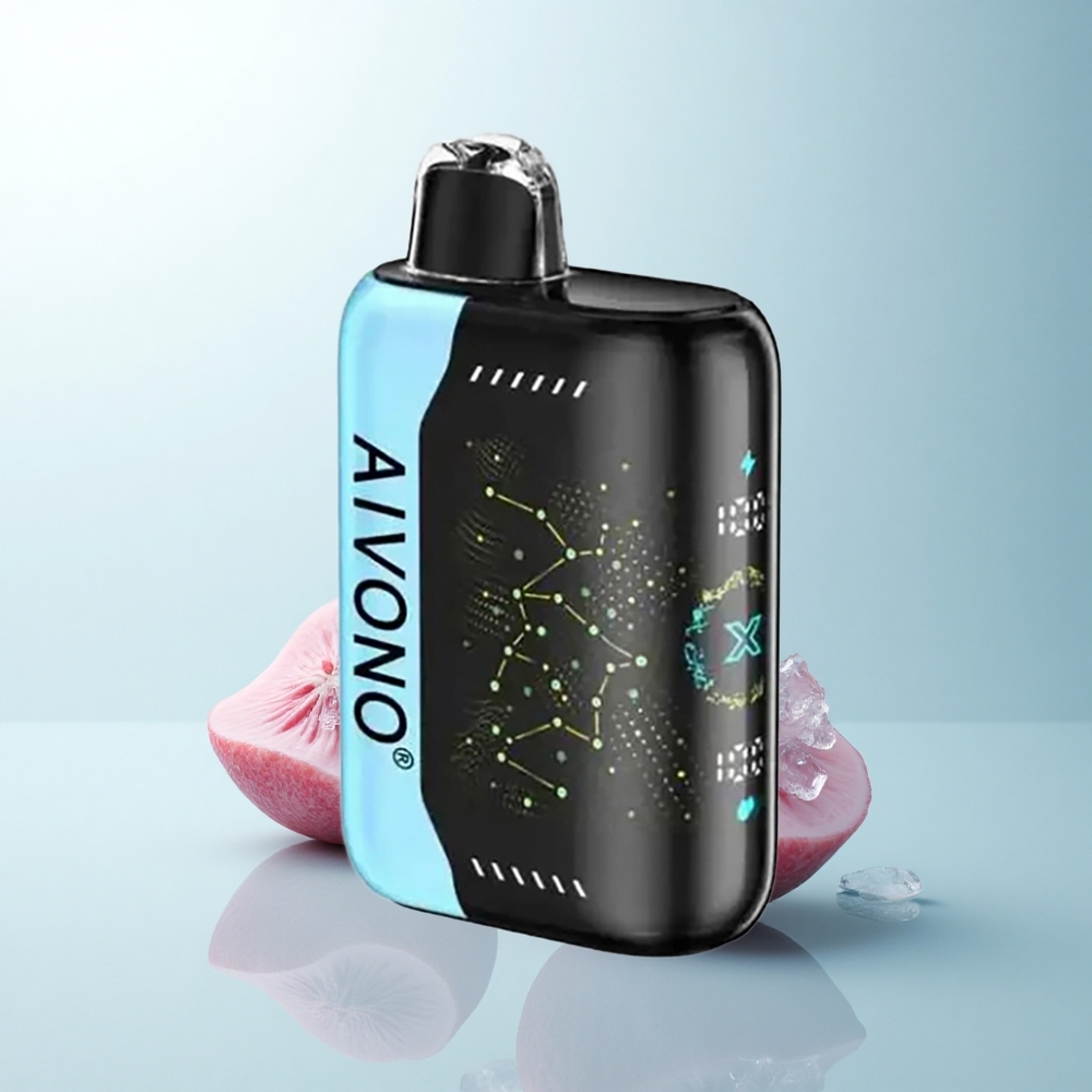 Aivono Aim Boom 25000 Puffs Glace Framboise Bleue Sans Nicotine 28ml