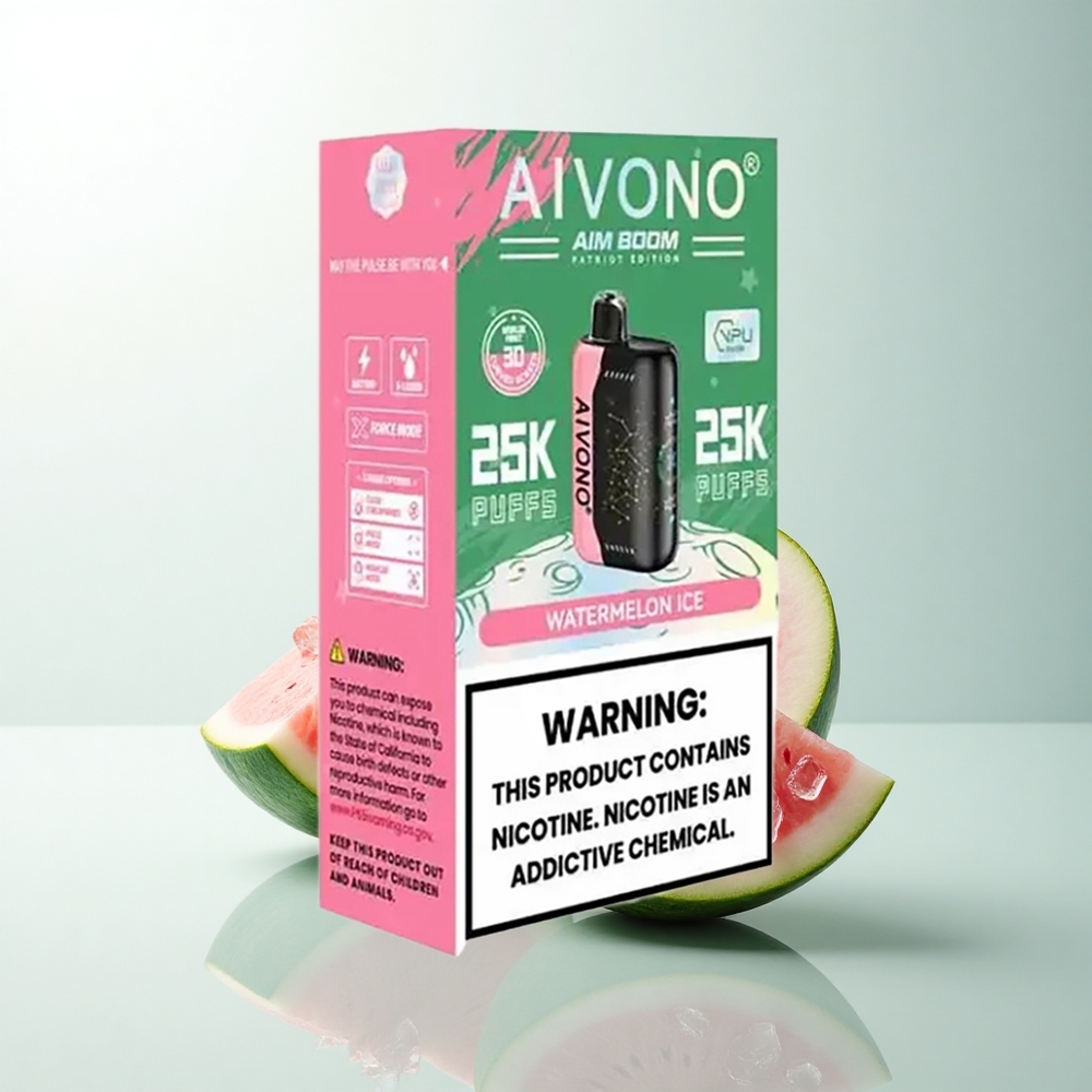 Aivono Aim Boom 25000 Puffs Glace à la Pastèque 28ml 650mAh 1.2Ω