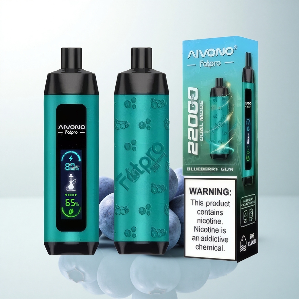 Aivono Aim Fatpro 22000 Puffs Fusil Myrtille Éco 28ml 0.6Ω