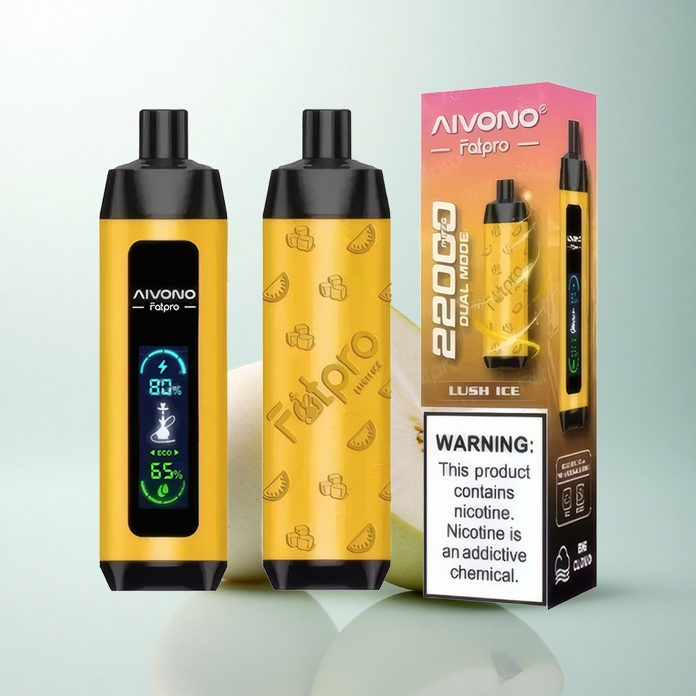 Aivono Aim Fatpro 22000 Puffs Glace Rafraîchissante 3% Nicotine 28ml Dual Modes