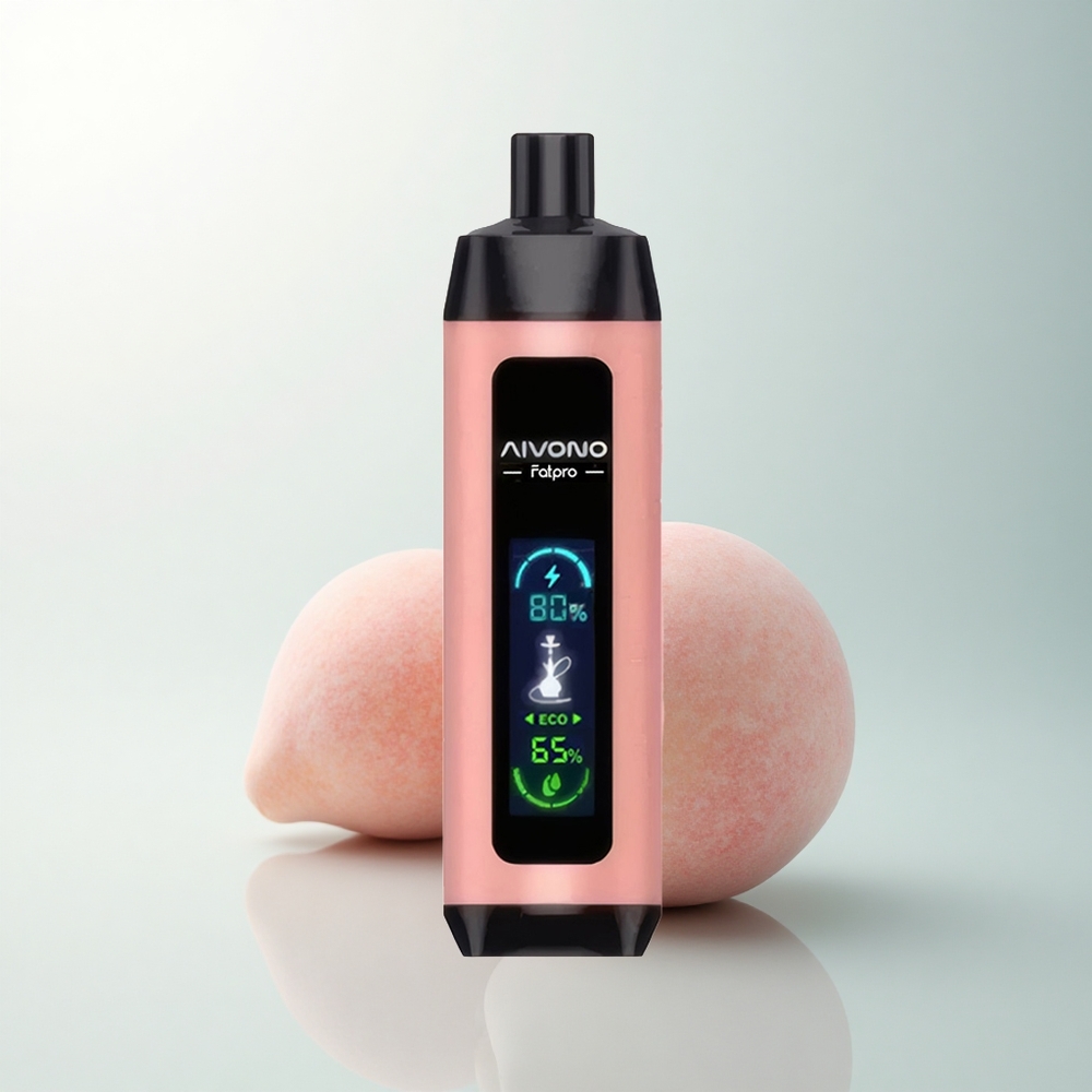 Aivono Aim Fatpro 22000 Puffs Glace de Pêche 28ml 5% Éco-Boost
