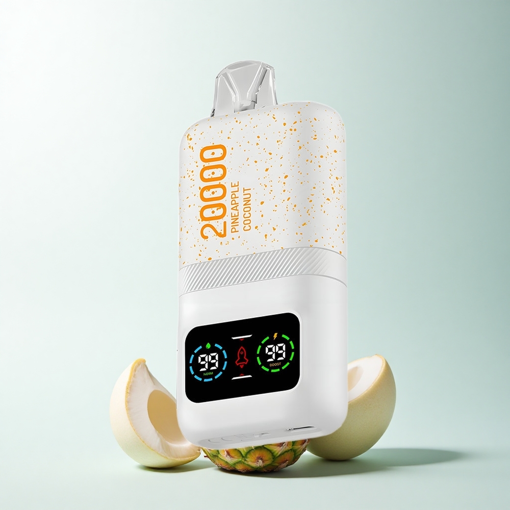 Aivono Aim Magic 20000 Puffs Ananas Noix de Coco Double Mesh LCD Rechargeable