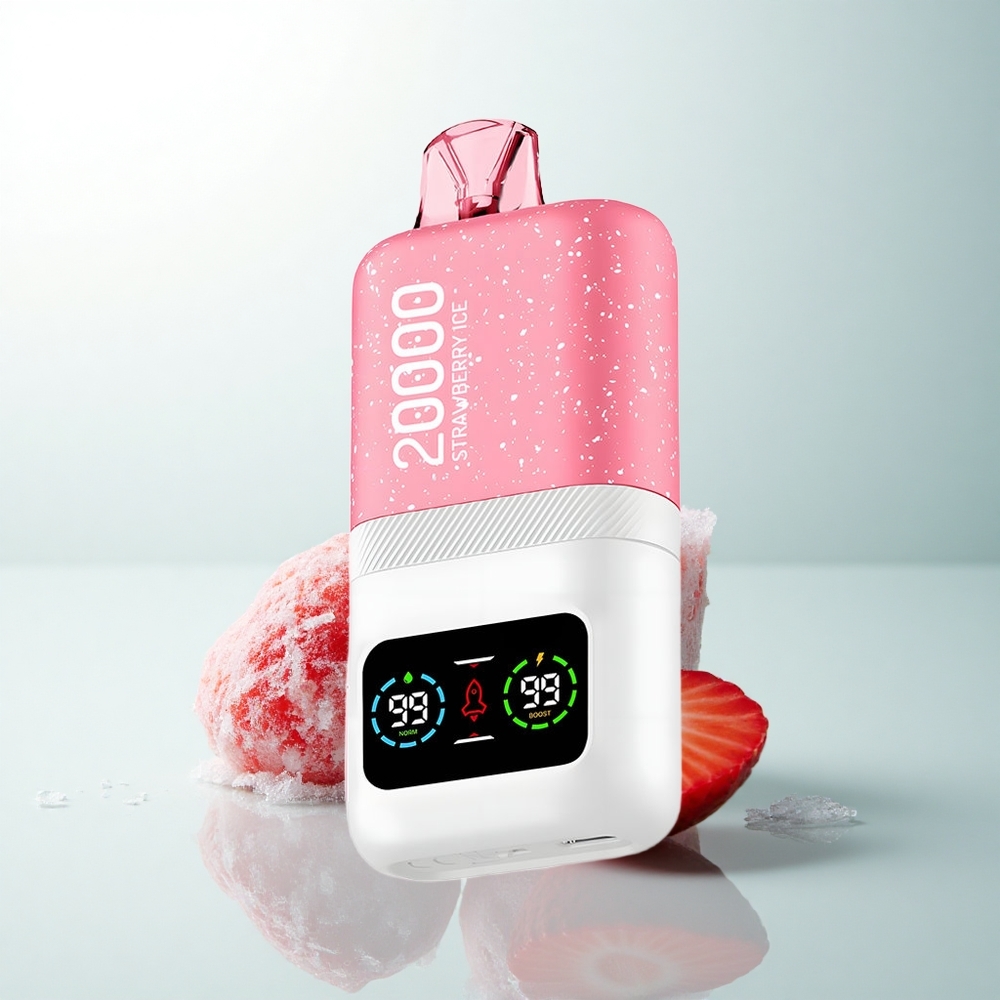 Aivono Aim Magic 20000 Puffs Glace à la Fraise Dual Mesh LCD Rechargeable