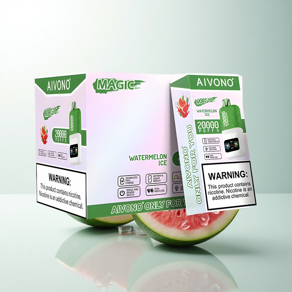 Aivono Aim Magic 20000 Puffs Glace à la Pastèque Dual Mesh LCD