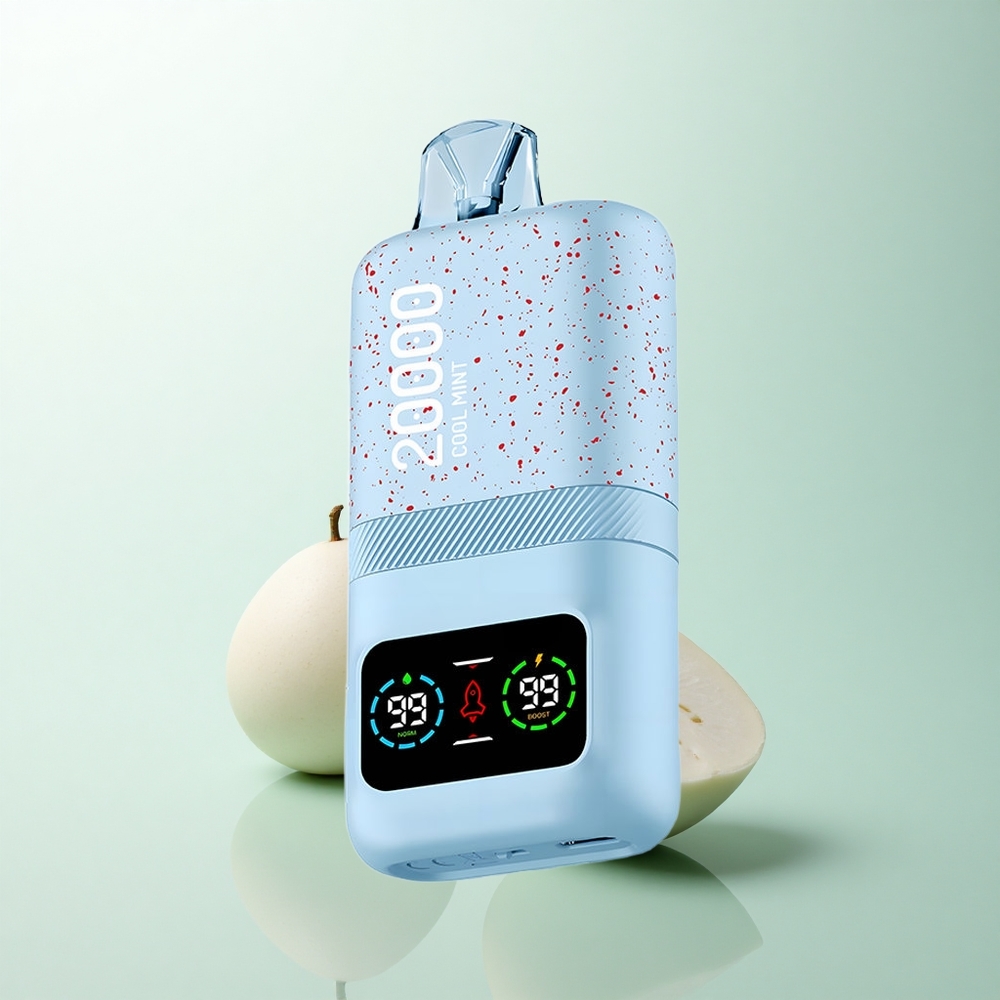 Aivono Aim Magic 20000 Puffs Menthe Fraîche Double Mesh Écran LCD Rechargeable