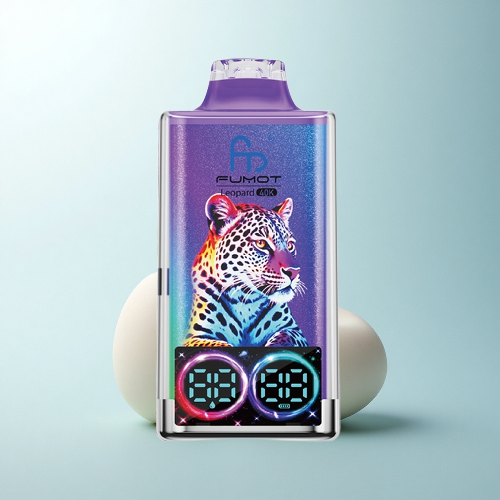 Fumot Leopard 40K Puffs Monsieur Bleu Dual Mesh 5% Nicotine 700mAh