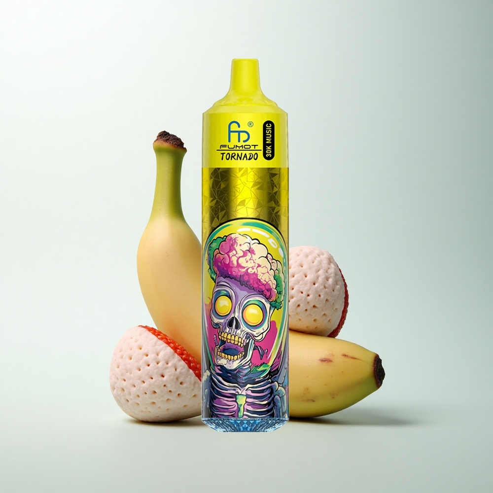 Fumot Randm Tornado 30000 Puffs Banane Fraise 30mL 5% 1.0 Ohm