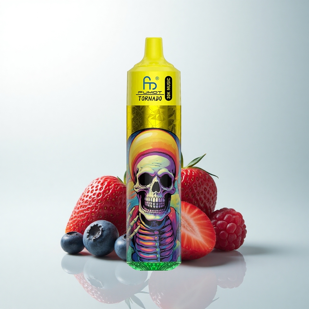 Fumot Randm Tornado 30000 Puffs Fraise Myrtille Framboise 30mL 5% Mesh