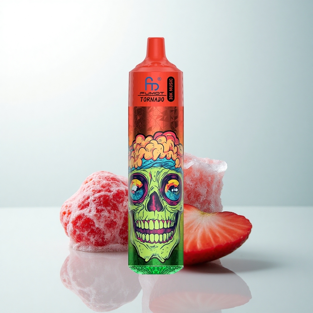Fumot Randm Tornado 30000 Puffs Glace à la Fraise Baie 30mL 5% Mesh 1.0 Ohm
