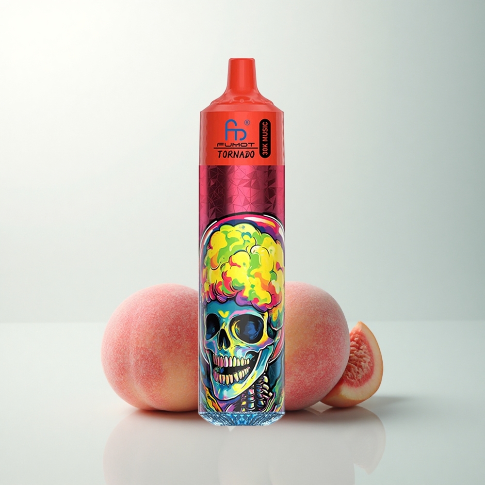 Fumot Randm Tornado 30000 Puffs Pêches Baies 30mL 5% Mesh