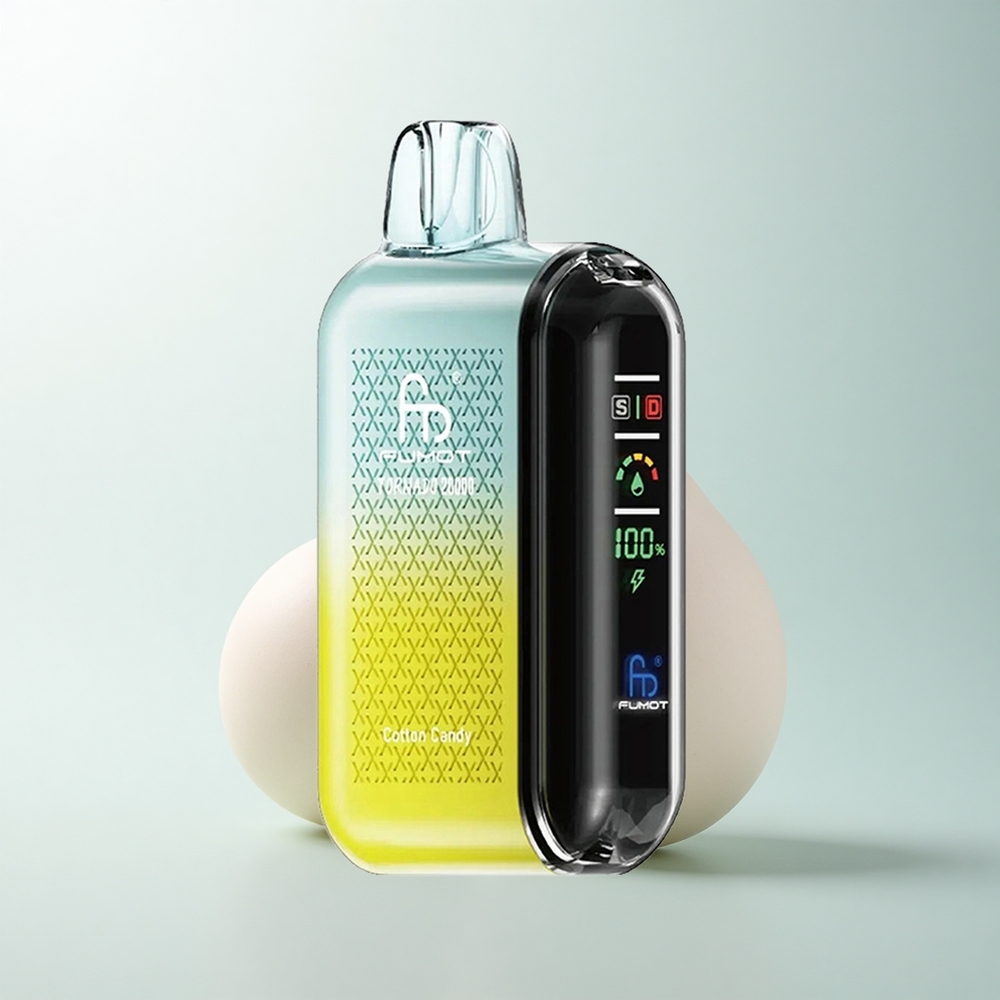Fumot Tornado 20000 Puffs Barbe à Papa Dual Mesh 20ml 850mAh