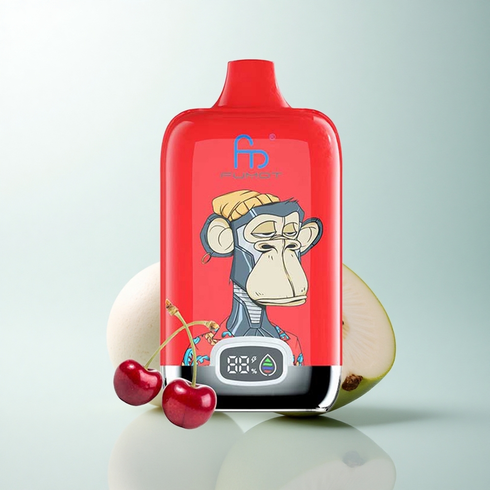 Fumot Tornado Digital Box 12000 Puffs Glace Pop Mesh 20ml Type-C
