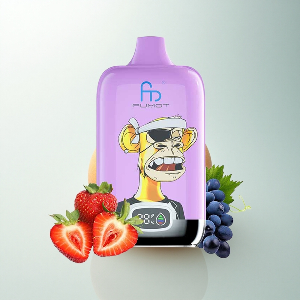 Fumot Tornado Digital Box 12000 Puffs Mangue Glacée Mesh 20ml