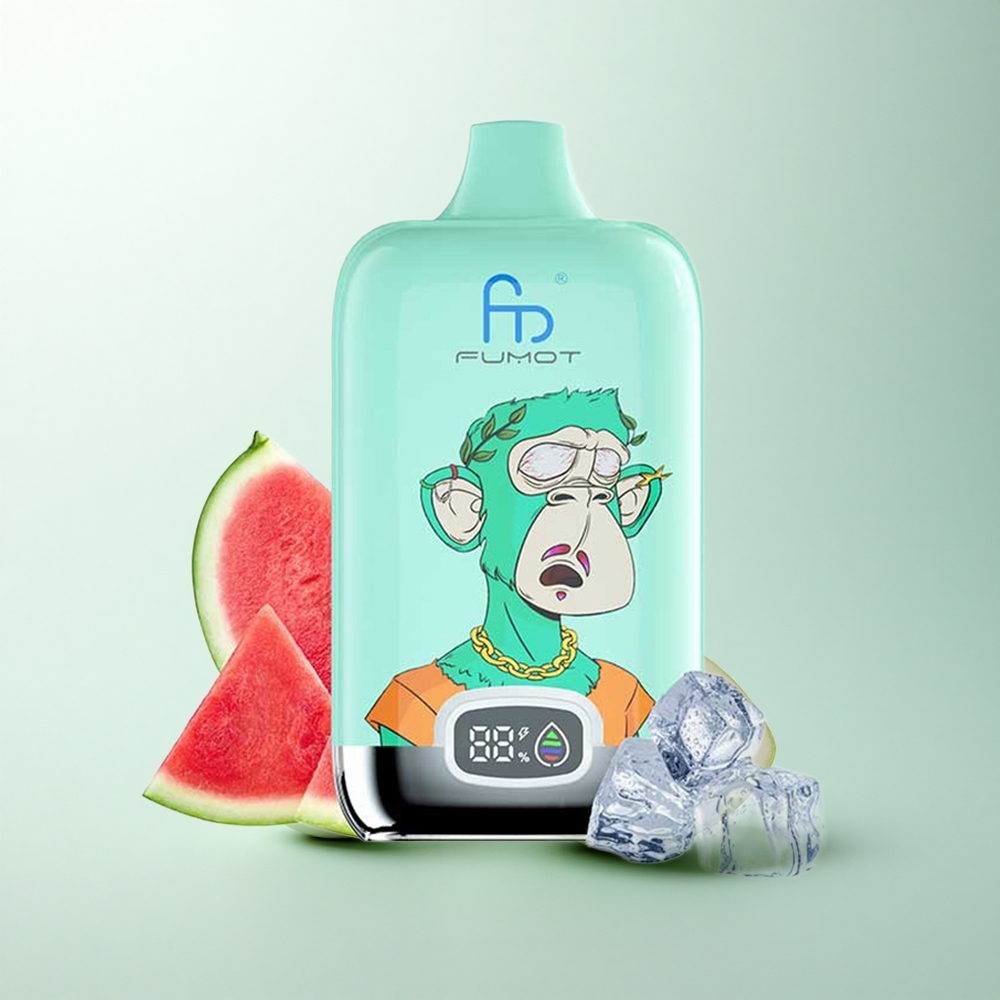Fumot Tornado Digital Box 12000 Puffs Menthe Fraîche 20ml Mesh Type-C