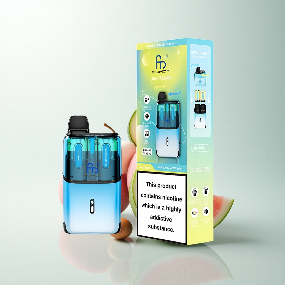 Fumot Ultra T32000 Puffs Bombe Fruitée - Fraise Pastèque avec 24ml et 800mAh
