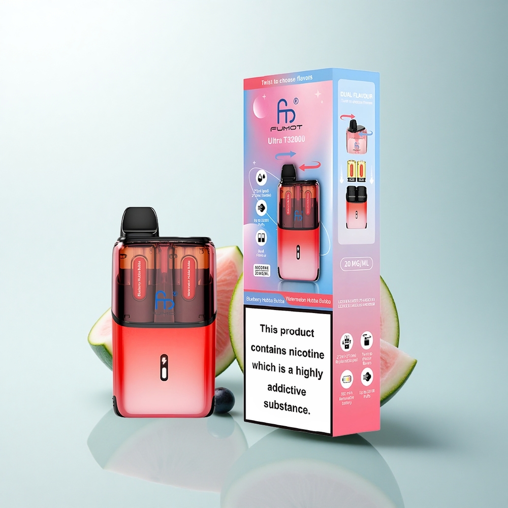Fumot Ultra T32000 Puffs Fumot T32000 Disposable - Double Liquide 24ml et Charge Rapide Type-C