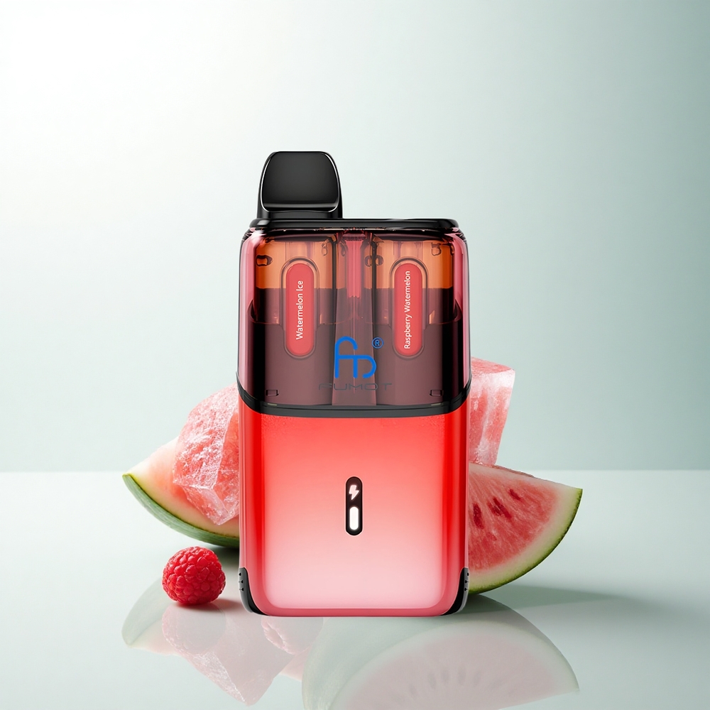 Fumot Ultra T32000 Puffs Glace à la Pastèque Framboise - Batterie 800mAh & Chargement Type-C