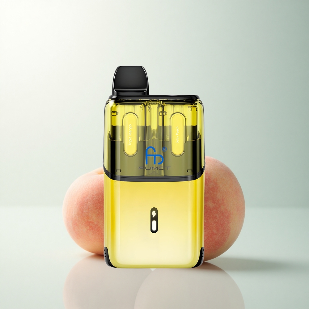 Fumot Ultra T32000 Puffs Triple Mangue - Pêche Juteuse avec 24ml et Charge Rapide Type-C