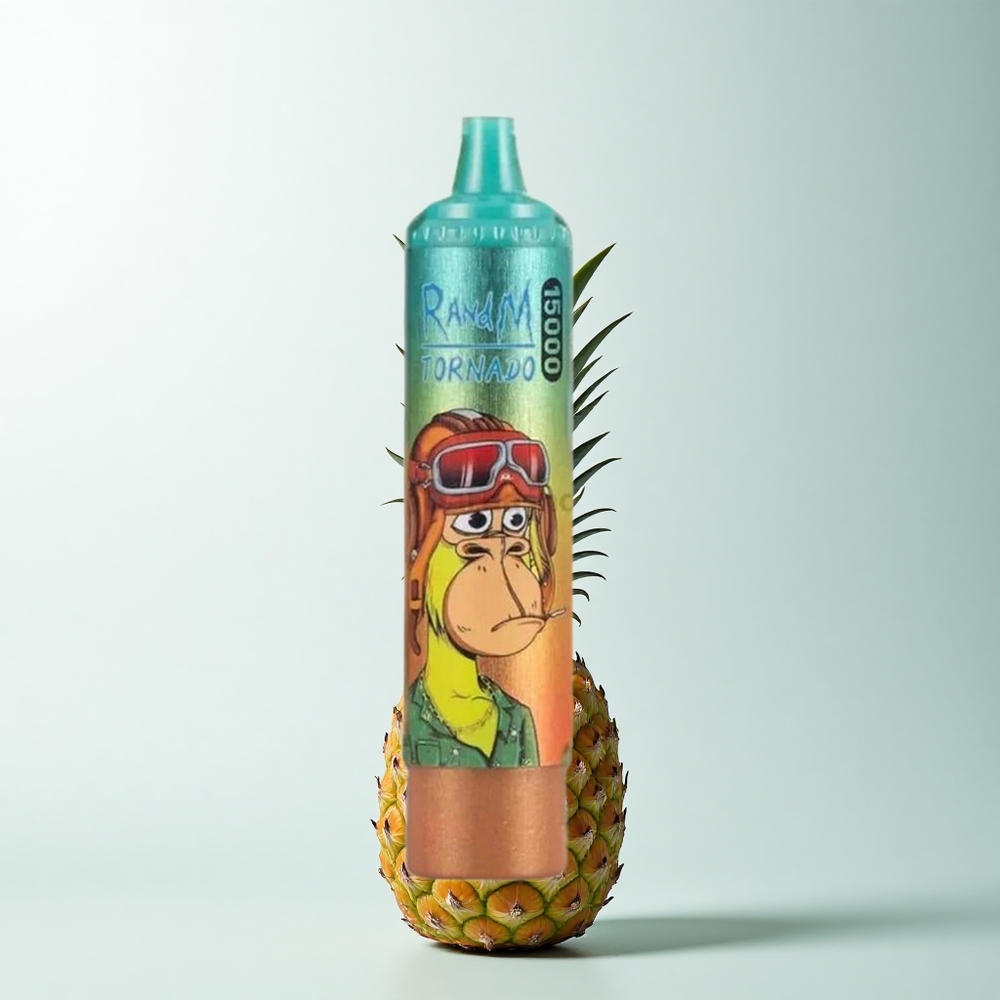 RandM Fumot Tornado 15000 Puffs Ananas Glacé 25ml Mesh Type-C