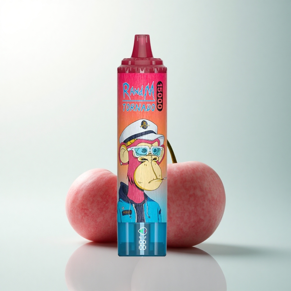 RandM Fumot Tornado 15000 Puffs Cerise 25ml 850mAh Type-C