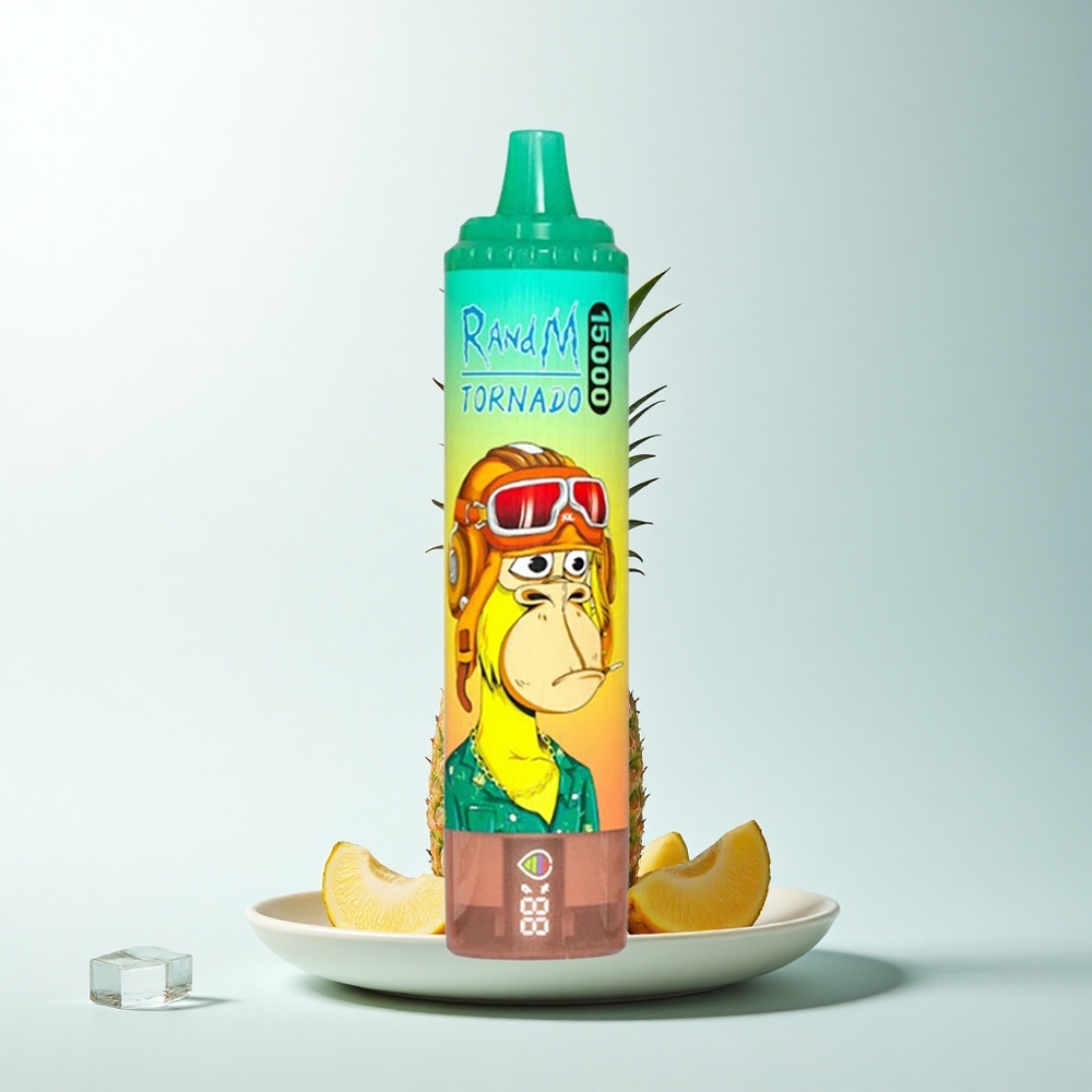 RandM Fumot Tornado 15000 Puffs Glace Ananas 25ml 850mAh Mesh