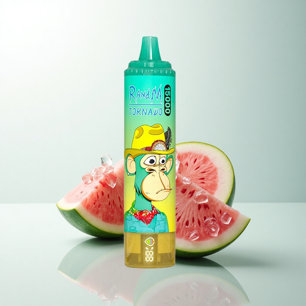 RandM Fumot Tornado 15000 Puffs Glace à la Pastèque Mesh 25ml