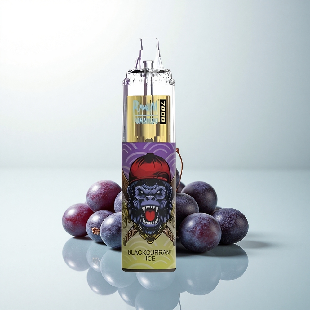 RandM Fumot Tornado 7000 Puffs Glace Cassis 14ML Mesh Type-C
