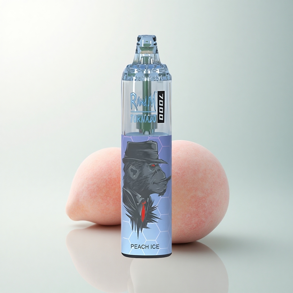 RandM Fumot Tornado 7000 Puffs Glace de Pêche Réglable Mesh 14ML