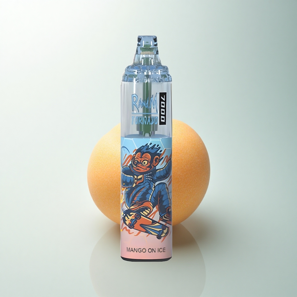 RandM Fumot Tornado 7000 Puffs Mangue sur Glace 14ML Mesh