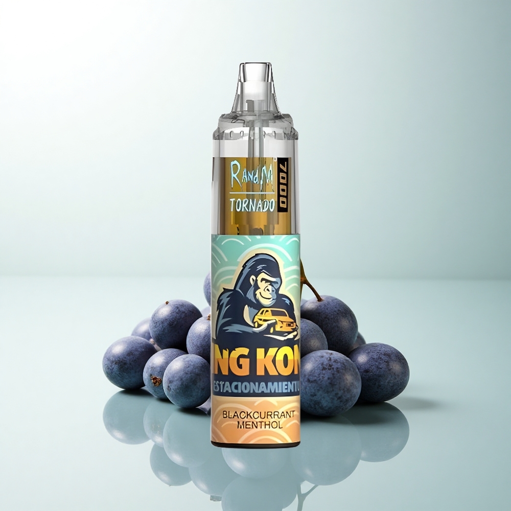 RandM Fumot Tornado 7000 Puffs Menthe Cassis 14ML Mesh Réglable