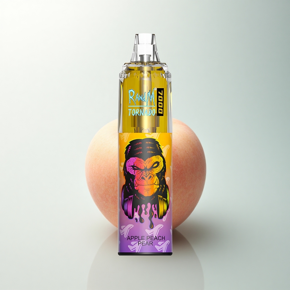 RandM Fumot Tornado 7000 Puffs Pomme Pêche Poire 14ML Mesh